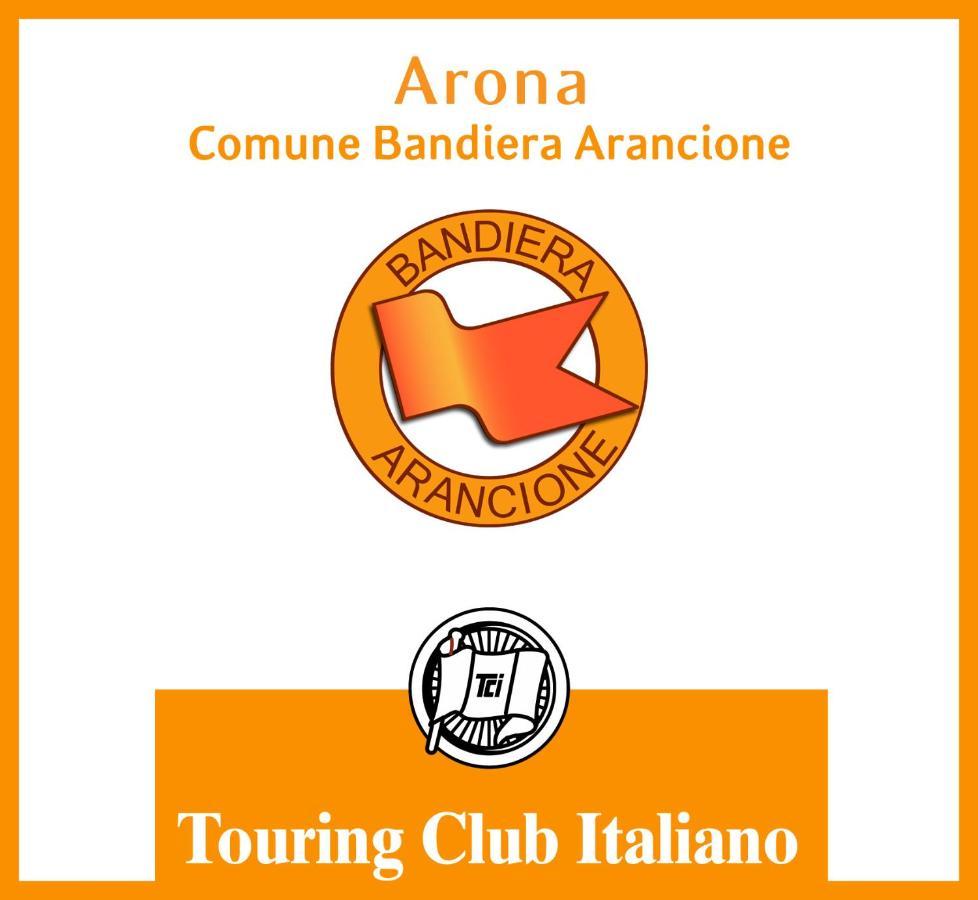 Appartamento Le Due Rocche Arona Bagian luar foto